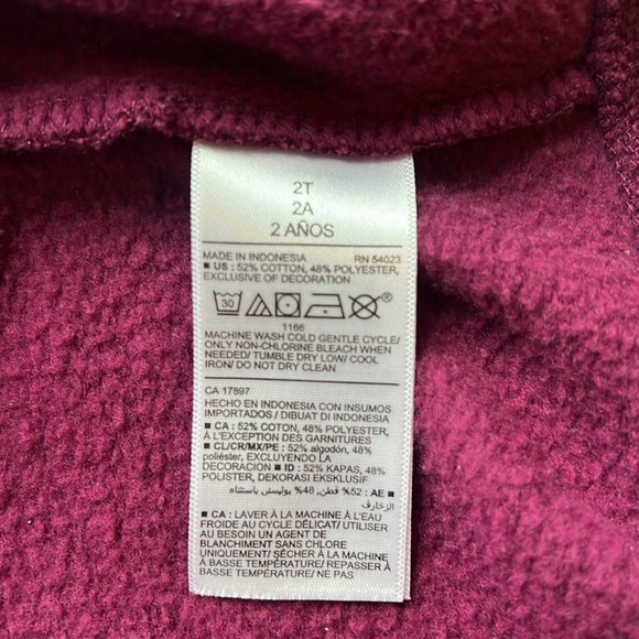 Old Navy Toddler Hooded Sweatshirt - Picture 6 of 6